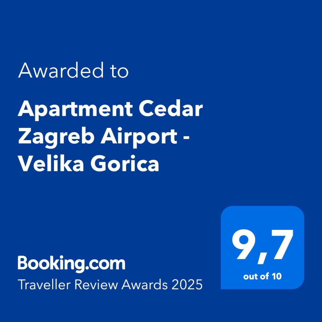 Apartment Cedar Zagreb Airport - Velika Gorica Scitarjevo Exterior foto